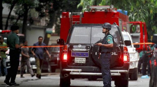 ISIS terrorist group claimed responsibility for the cocktail attack on Dhaka police