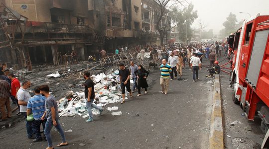 ISIS truck bomb in Baghdad kills more than 70 and injures 200