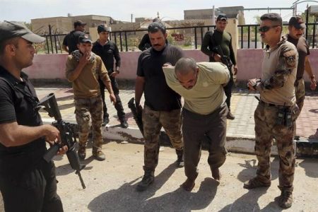Iraqi security forces arrested seven Islamic State terrorists in Nineveh