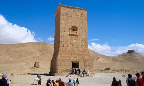 Islamic State terrorists destroyed ancient tombs in Palmyra