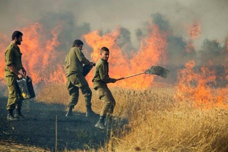 Hamas terrorist group renews arson terror against Israel