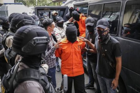 Indonesian authorities arrested dozens of terror suspects ahead of poll results