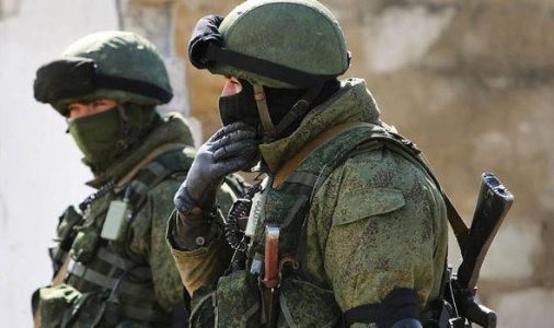 Russian special forces in action against Islamic State terrorists in eastern Syria