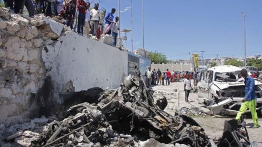 Suicide car bomb kills at least six people in Somalia’s capital Mogadishu