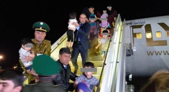 Tajikistan repatriates dozens of Islamic State children from Iraq