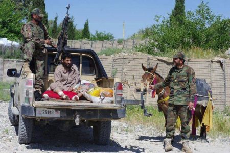 Wounded ISIS group member arrested in Nangarhar province