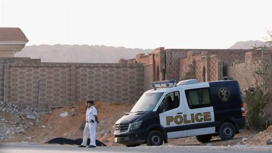 Egyptian authorities say that seven policemen are killed in Sinai attack