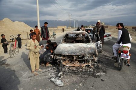 Taliban IED blast kills at least 35 civilians in the latest attack in western Afghanistan