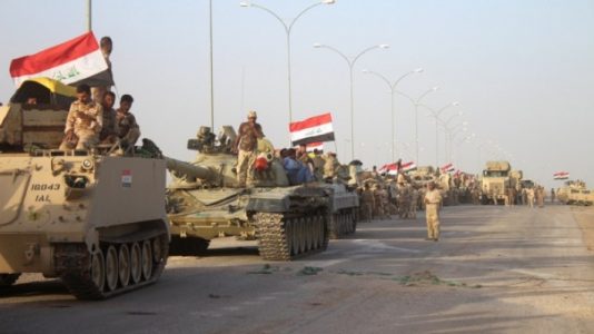 Iraqi Army Forces destroyed at least 12 Islamic State hideouts in Anbar and Kirkuk
