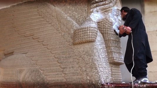 Iraqi authorities arrested Islamic State member involved in destruction of ancient monuments in Mosul