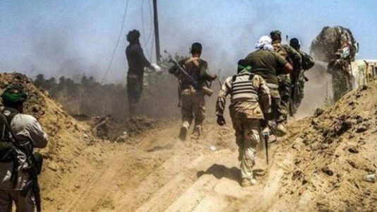 Roadside bomb killed and injured two Iraqi militiamen near Khanaqin