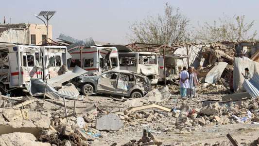 Suicide attack on hospital in Afghanistan kills at least 20