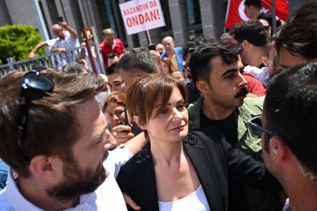 Turkish opposition member sentenced to jail on terrorism charge
