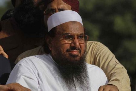 Two terror suspects arrested in connection with blast outside Hafiz Saeed’s house in Pakistan