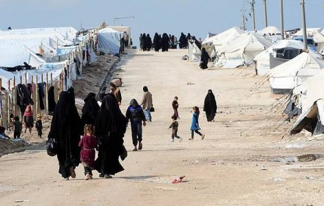 Young boy at Syrian camp declaring he wants to join the Islamic State terrorist group