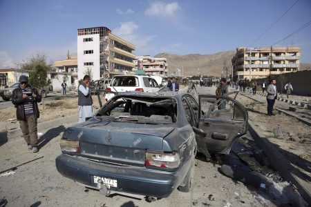 Car bomb killed twelve people in the latest terrorist attack in Kabul