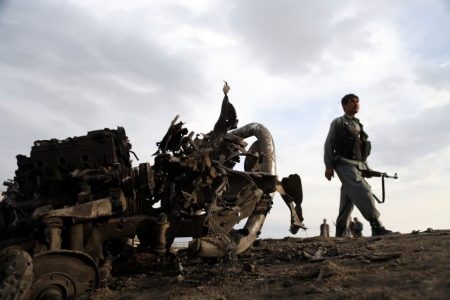 At least two army officers killed by roadside bomb in northern Afghanistan