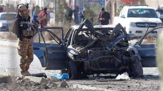 Car bomb explosion kills six soldiers in Afghanistan