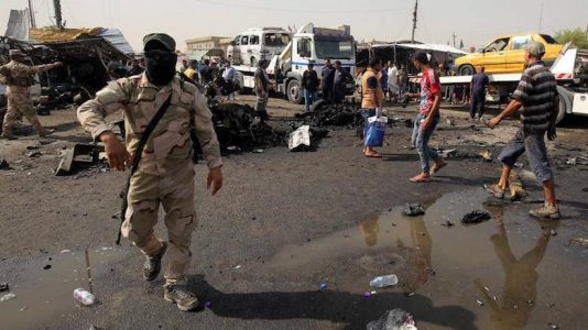 Four explosions across Baghdad leave at least 13 civilians injured