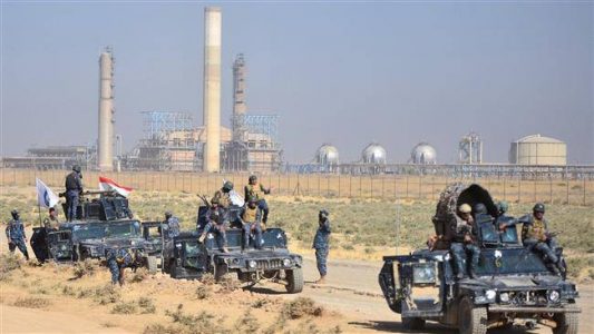 Islamic State attack on Kirkuk oil well thwarted by the Iraqi security forces