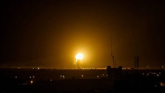 Isreali Defence Forces hits Hamas weapon factories in Gaza following rocket attack