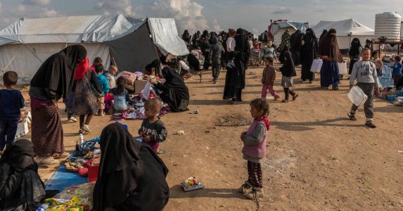 Over 10,000 children of Islamic State live in the Syrian camps