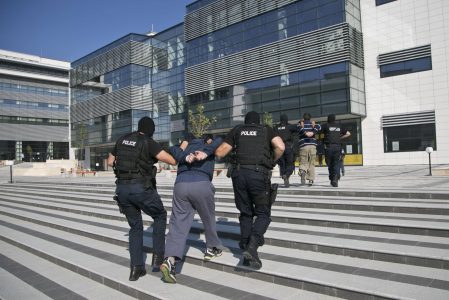 Eight ethnic Albanians convicted in Kosovo of terrorism charges