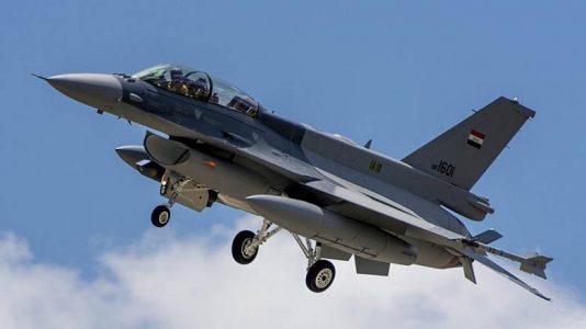 Iraqi airforce jets targeted Islamic State tunnels south of Mosul