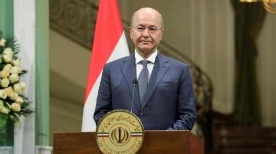 Iraqi president says US and Iraq’s fight against the Islamic State should continue
