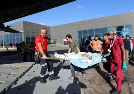 Nine people injured in Somalia terrorist attack flown to Turkey for medical treatment
