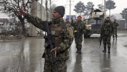 At least five people killed in suicide attack on Afghan military academy in Kabul