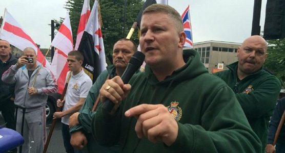 Britain First Leader faces charges under the UK terrorism act