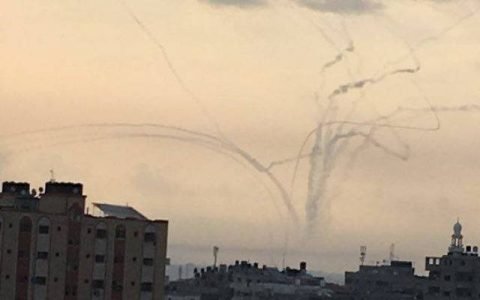 Israeli airstrikes target Hamas after two rockets launched from Gaza