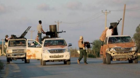 Islamic State terrorists attacked Iraqi Shia militias in Anbar