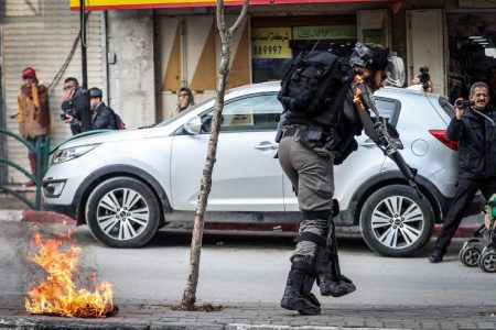 Teen terrorist killed while hurling a flaming Molotov cocktail at Israeli soldiers