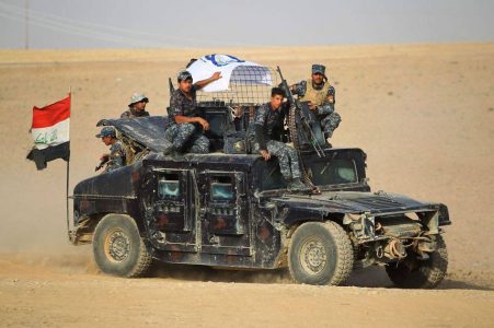 Iraqi Army forces detained at least 130 terrorism suspects