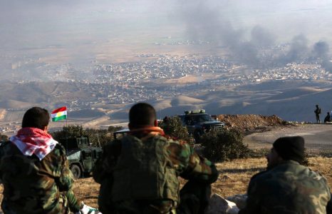 Joint operation starts between Peshmerga and the international coalition against the Islamic State terrorists