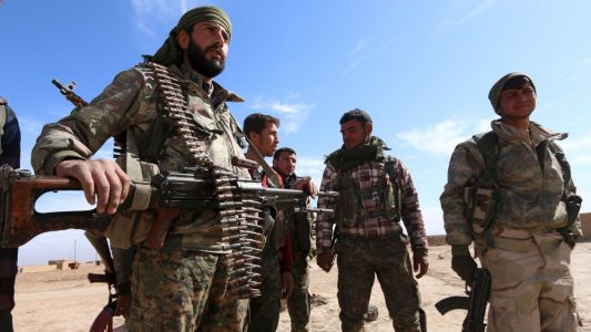 Kurdish forces successfully put down riots by the Islamic State prisoners in Syria