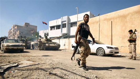 Libyan National Army captured 55 militants from the Mujahideen Shura Council in Derna
