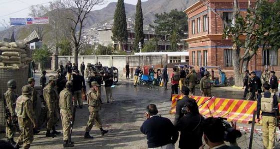 Two policemen martyred as terrorists storm police check-post in Orakzai