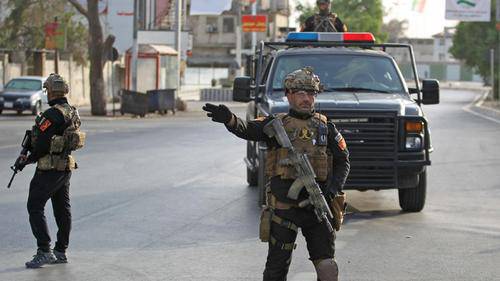Iraqi authorities blame Islamic State terrorists for the intelligence office assault in Kirkuk