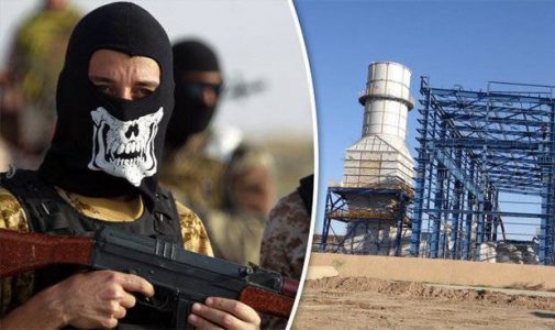 Islamic State terrorists bombed two power plants in the Diyala province