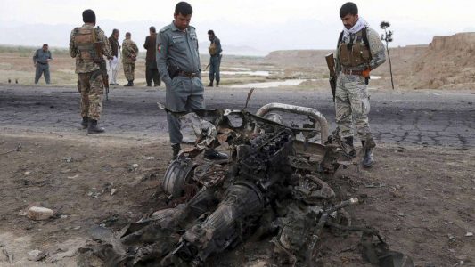 Roadside bomb killed at least eight civilians in Afghanistan