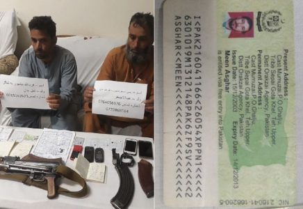 Afghan forces arrest Pakistani nationals affiliated with the Islamic State terrorist group