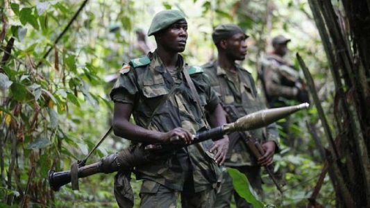 At least twelve people killed in attack on DR Congo army base by militia fighters