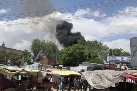 Gunmen stormed a maternity hospital in the western part of the Afghan capital Kabul