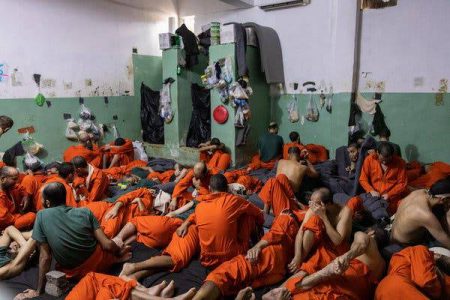 Islamic State prisoners threatened the U.S. mission in northeastern Syria