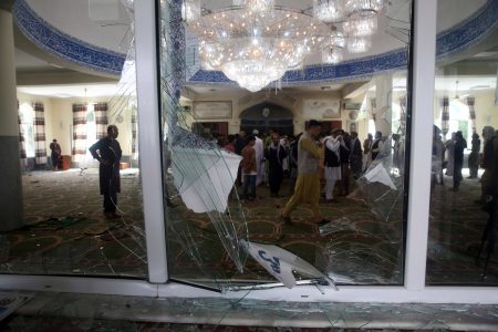At least four people are killed in the latest bomb explosion inside a mosque in Kabul