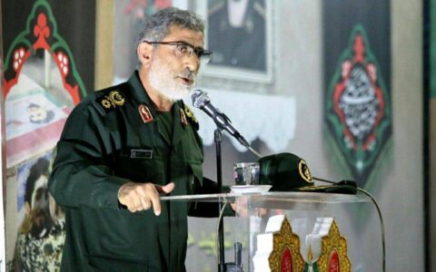 IRGC commander Esmail Ghaani threatens Israel in rare message from Syria