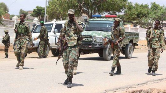At least fifteen army recruits killed as Somalian army camp is rocked by deadly suicide attack